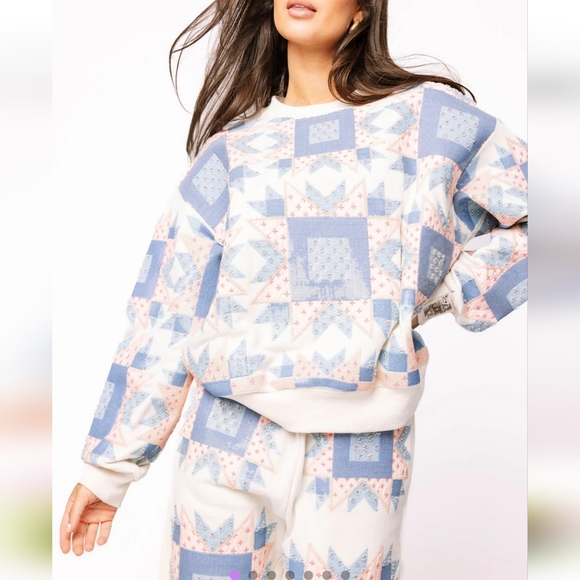 QUEEN OF SPARKLES Sweaters - NWT QOS Set || M Top L Bottom